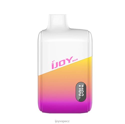 iJOY Vape Review - iJOY Bar Smart Vape 8000 šluků 2H4486 modrý razz led