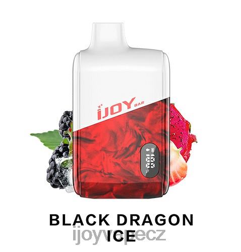 iJOY Disposable Vape Review - iJOY Bar IC8000 jednorázový 2H448177 černý drak led