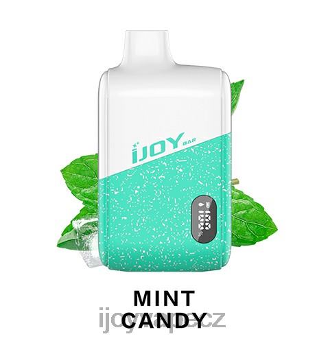 iJOY Disposable Vape Review - iJOY Bar IC8000 jednorázový 2H448187 mátový bonbón