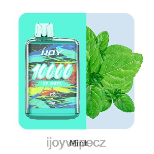 iJOY Disposable Vape Review - iJOY Bar SD10000 jednorázový 2H448167 máta