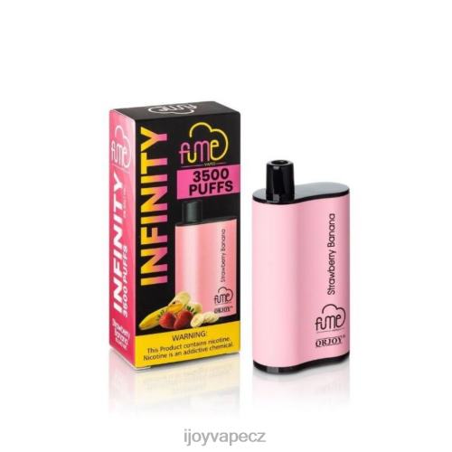iJOY Disposable Vape Review - iJOY Fume Infinity jednorázové 3500 vdechů | 12 ml 2H448107 jahodový banán