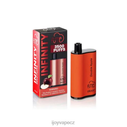 iJOY Vape Czechia - iJOY Fume Infinity jednorázové 3500 vdechů | 12 ml 2H448101 dvojité jablko