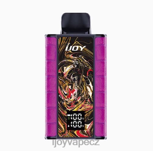 iJOY Disposable Vape Flavors - iJOY Captain 10 000 vapů 2H44848 jahodový led