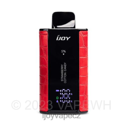 iJOY Vape Review - iJOY Captain 10 000 vapů 2H44846 jahodová cukrová vata