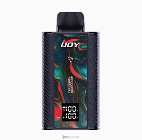 iJOY Vape Review - iJOY Captain 10 000 vapů 2H44846 jahodová cukrová vata