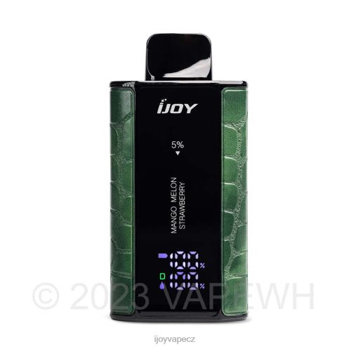 iJOY Vape Review - iJOY Captain 10 000 vapů 2H44846 jahodová cukrová vata