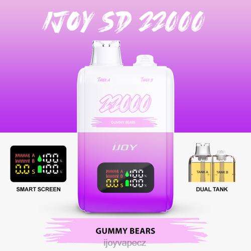iJOY Vape Brno - iJOY SD 22000 jednorázový 2H448154 gumoví medvídci