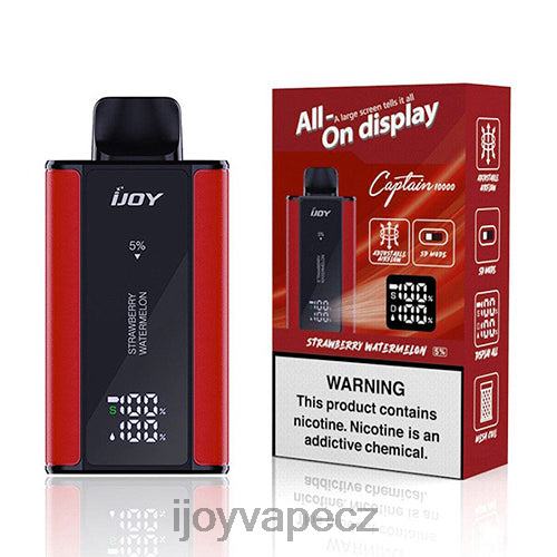 iJOY Disposable Vape Review - iJOY Bar Captain jednorázový 2H44897 jahodový meloun