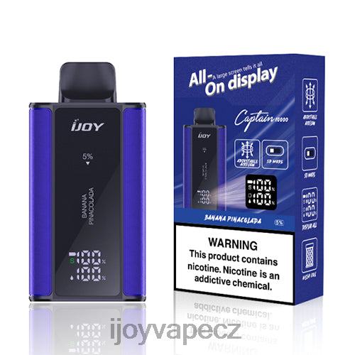 iJOY Vape Praha - iJOY Bar Captain jednorázový 2H44893 broskvový gumový